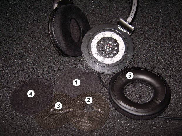 AKG K550 + pady welurowe