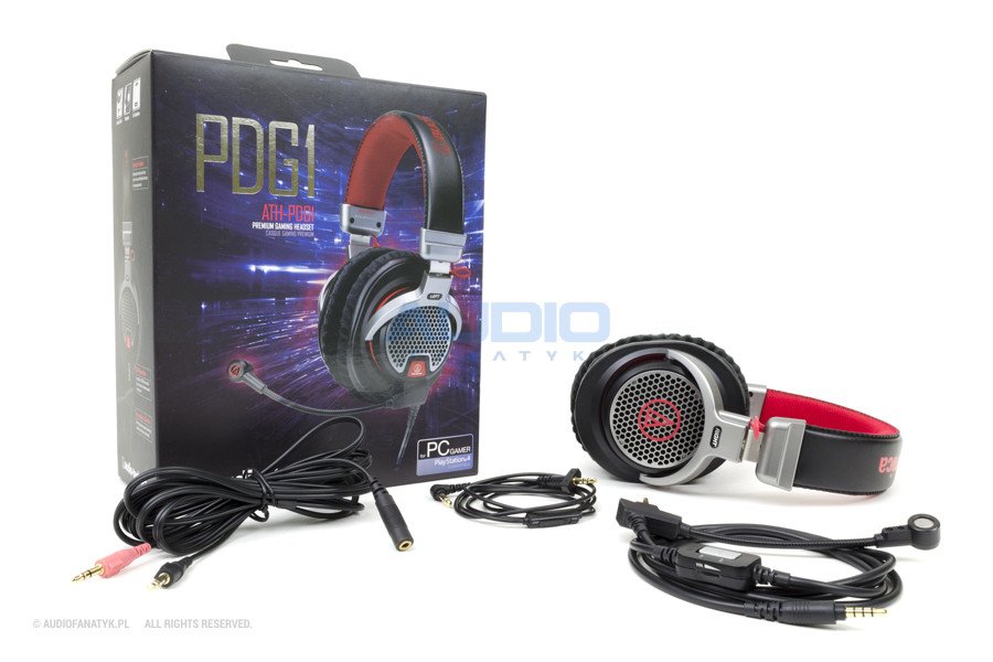 HyperX Cloud Alpha Audio Technica ATH-PDG1a Gaming Headphones