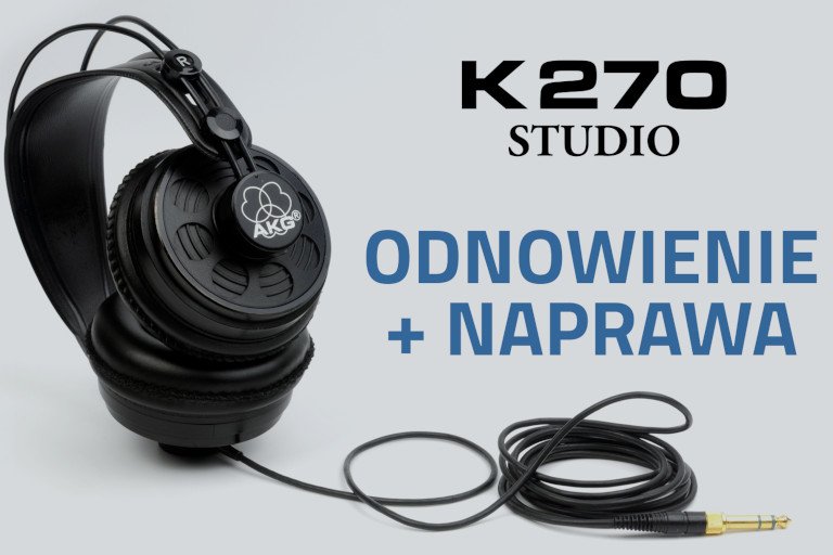 AKG K270 - odnawianie i naprawa