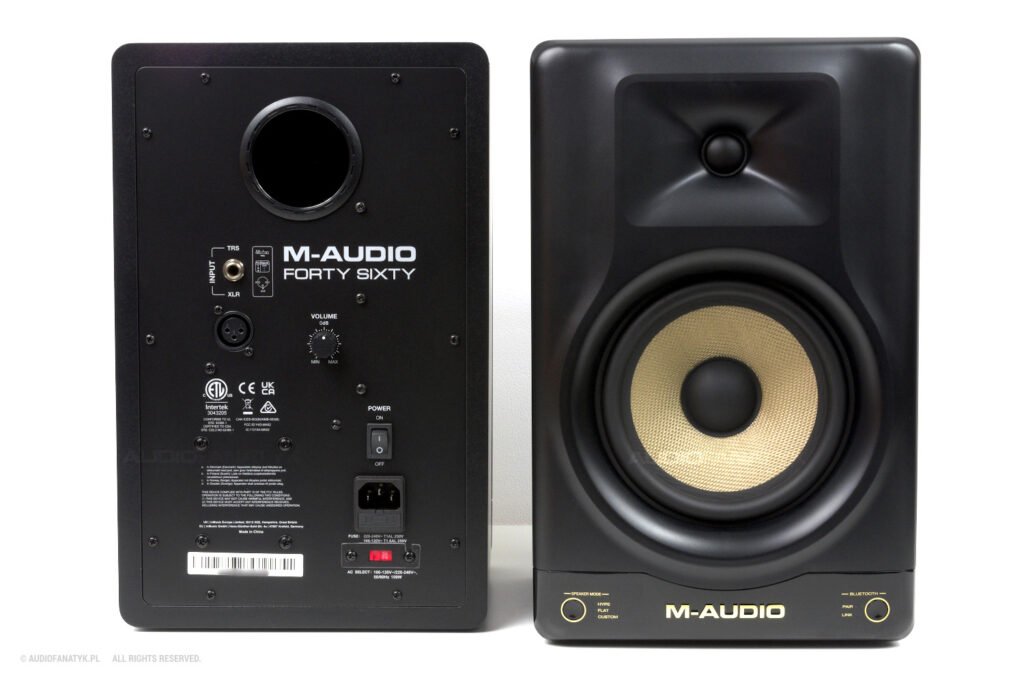 Recenzja monitorów bliskiego pola M-Audio Forty Sixty