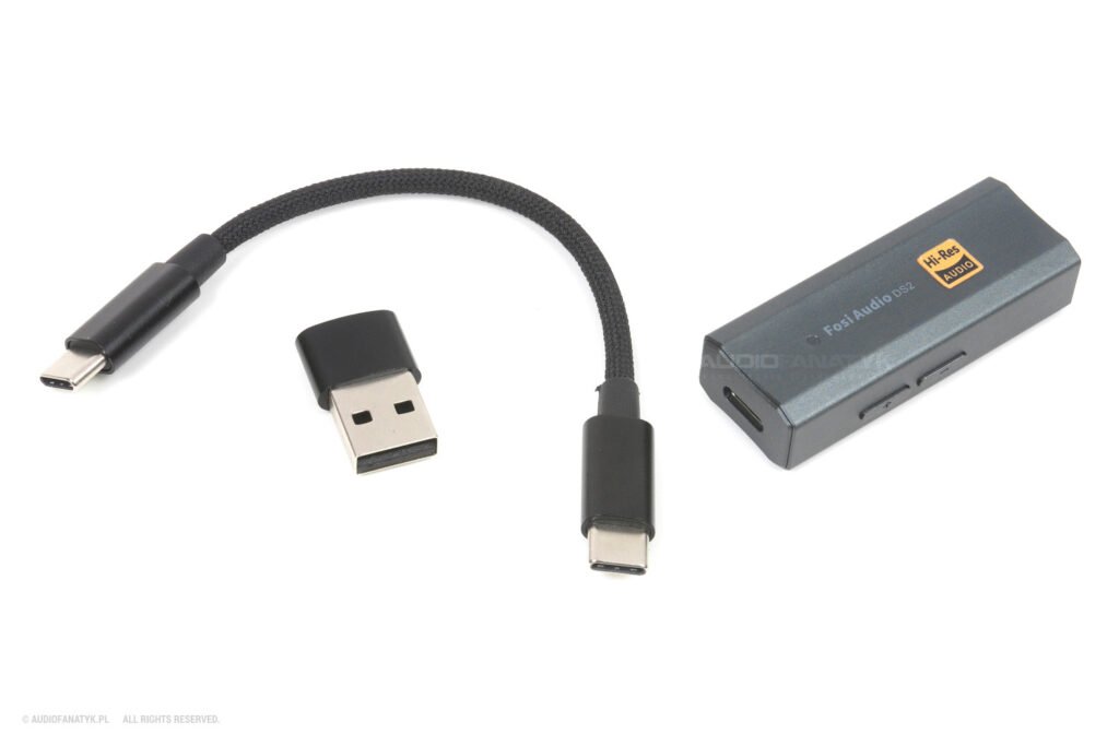 Zestaw Fosi Audio DS2 jest skromny, ale wystarczający