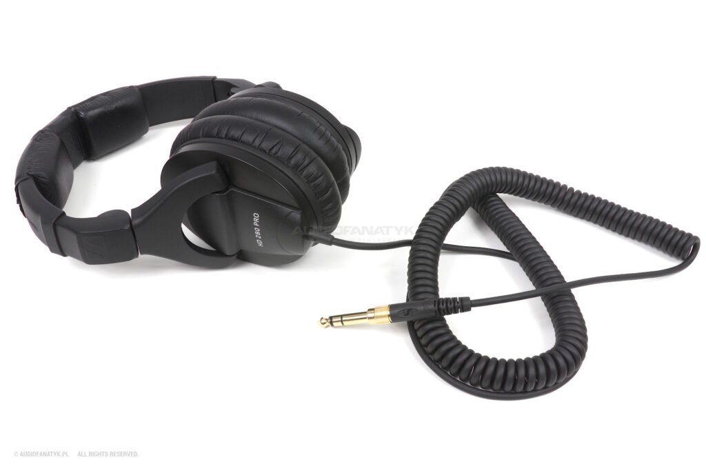 Słuchawki Sennheiser HD 280 PRO wraz z kablem