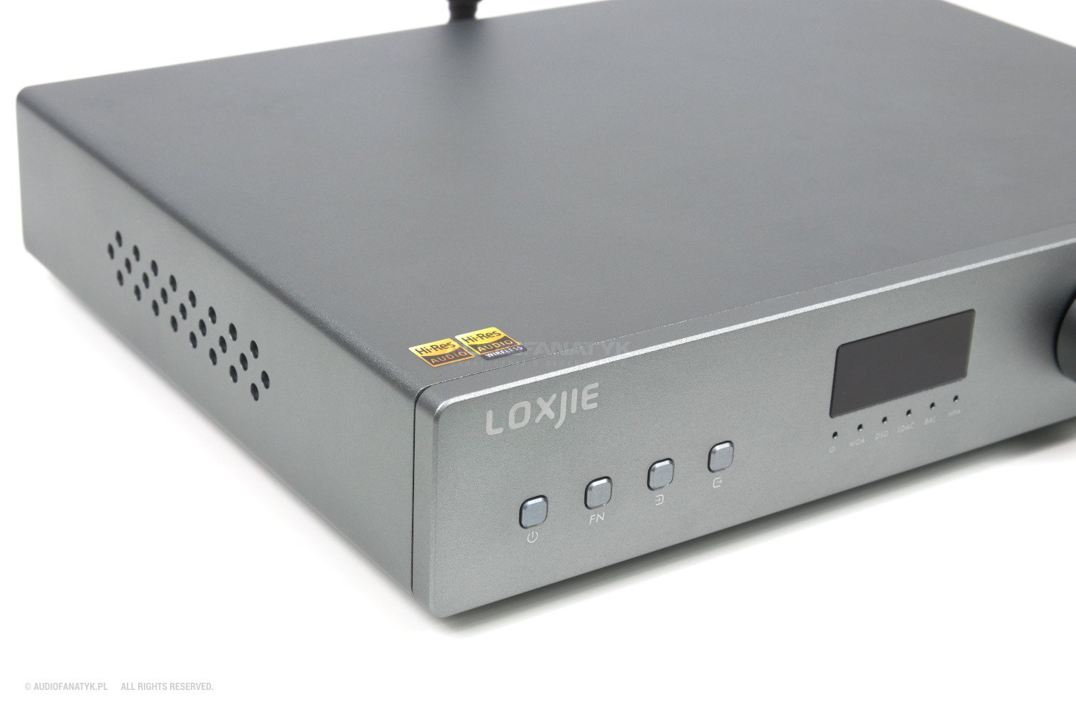 Przyciski sterujące wraz z oznaczeniami