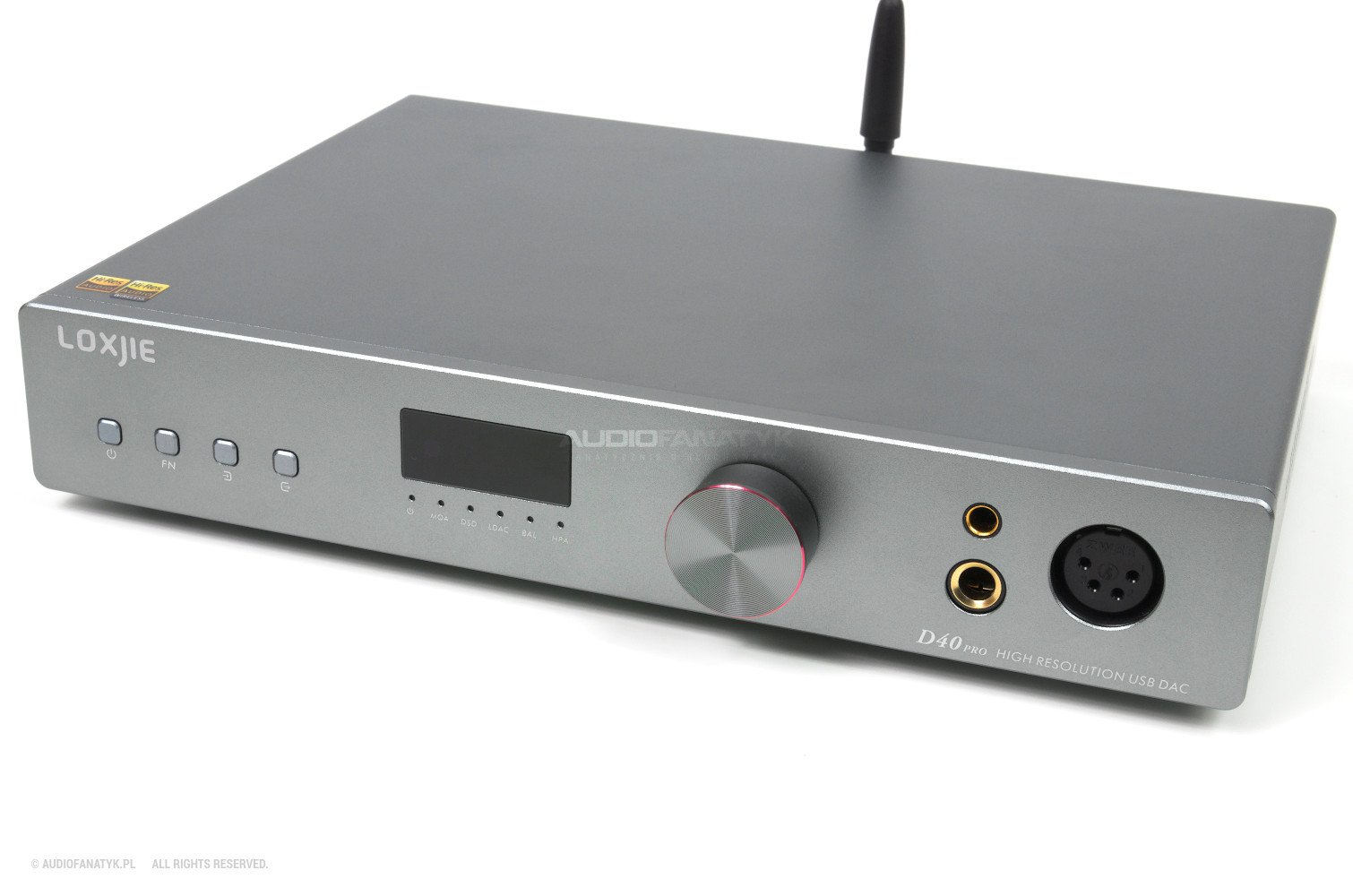 Front urządzenia Loxjie D40 Pro