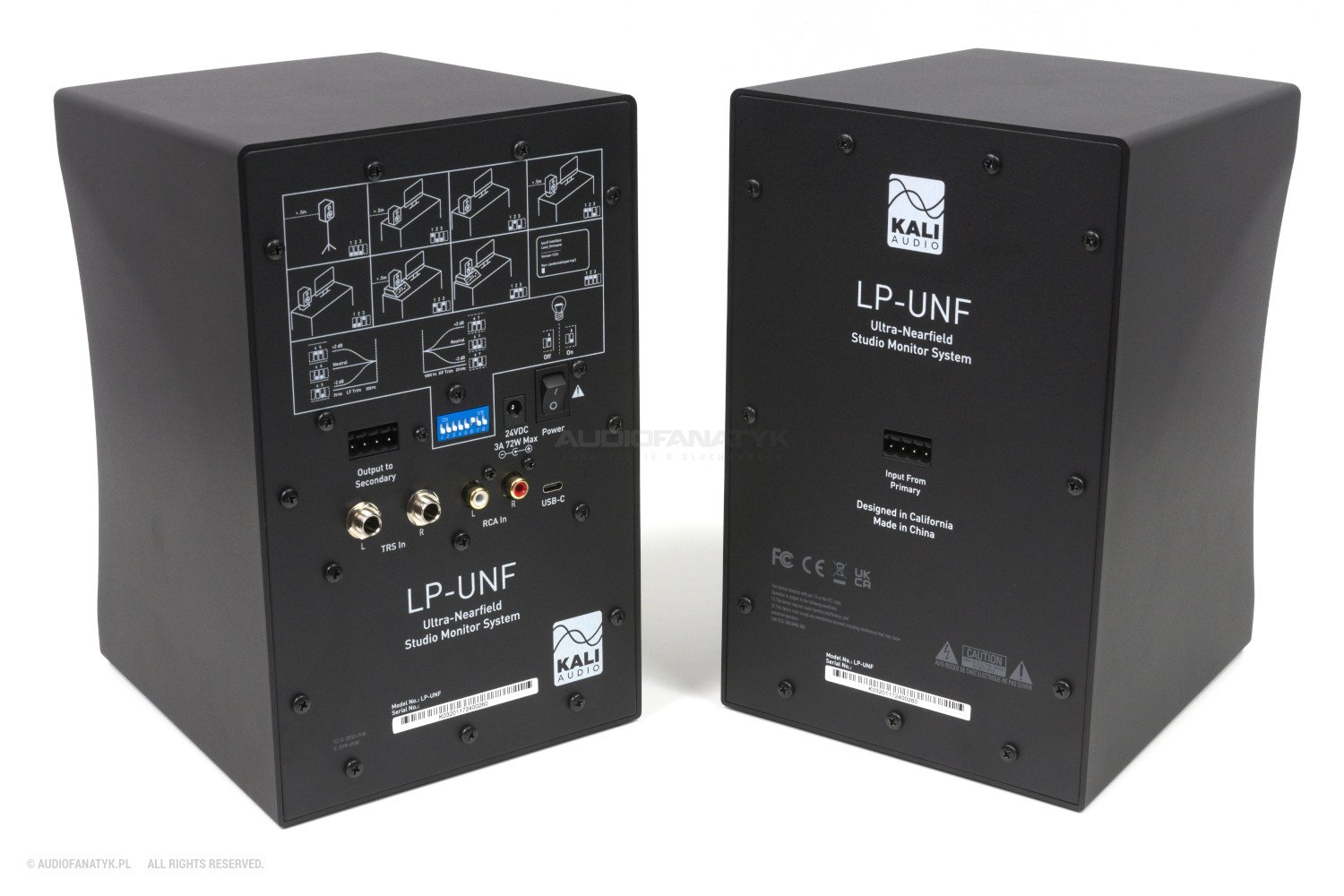 Tylne ścianki głośników