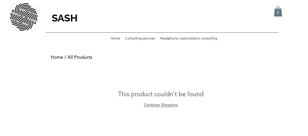 Zrzut ze strony Sash Audio