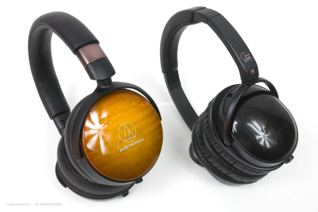 Porównanie gabarytów do Creative Aurvana SE po modyfikacjach