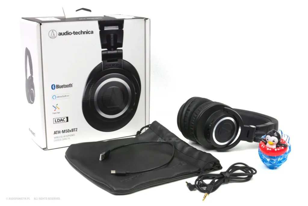 Recenzja słuchawek Audio-Technica ATH-M50xBT2