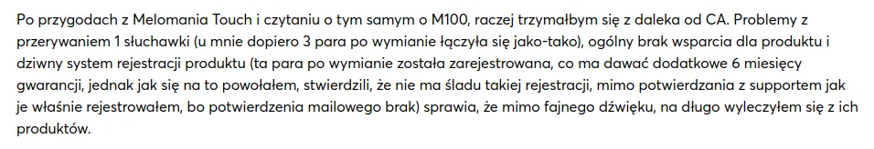 Recenzja Cambridge Melomania A100