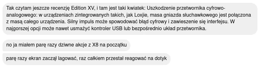 Relacja użytkownika o HE600