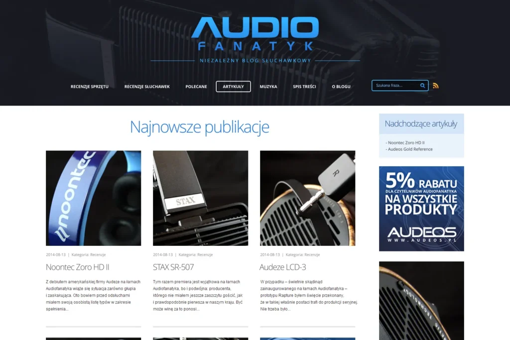 O portalu Audiofanatyk™