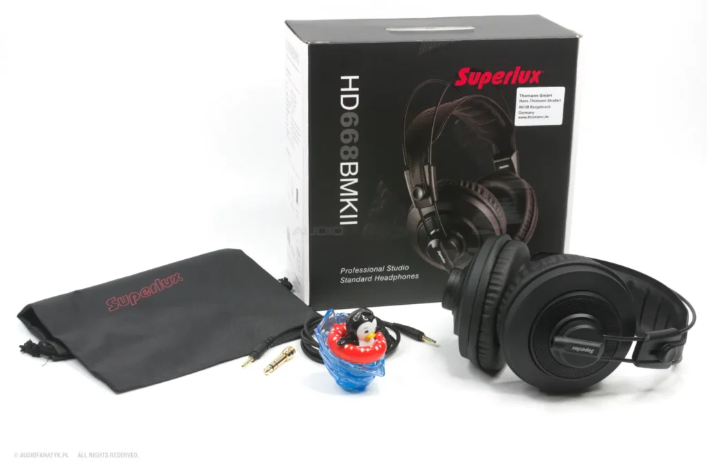 Recenzja Superlux HD668B MKII